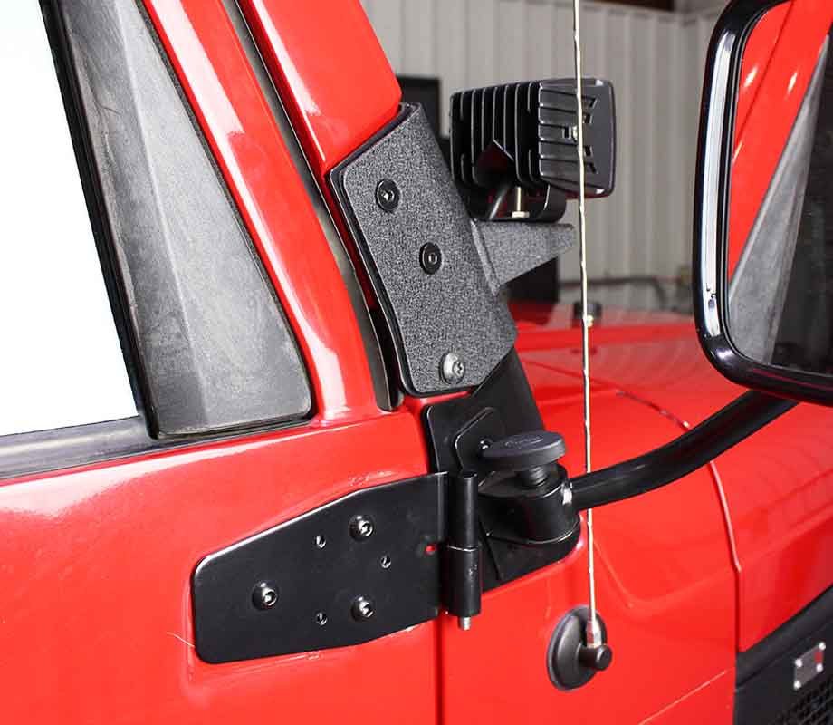 14 Windshield Hinge & 2 Hinge Stopper Bolts (8mm) – Fits 1997–2006 Jeep Wrangler TJ