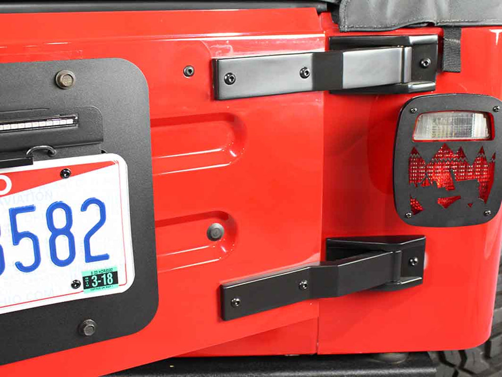 Tailgate Hinge (pair) Fits TJ - 1997-03