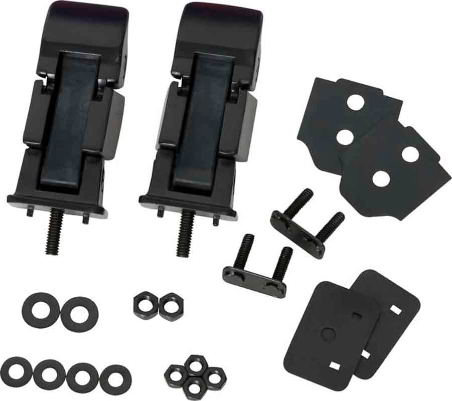 Kentrol Hood Catches for 1997-2006 Jeep Wrangler 50489 with included hardware