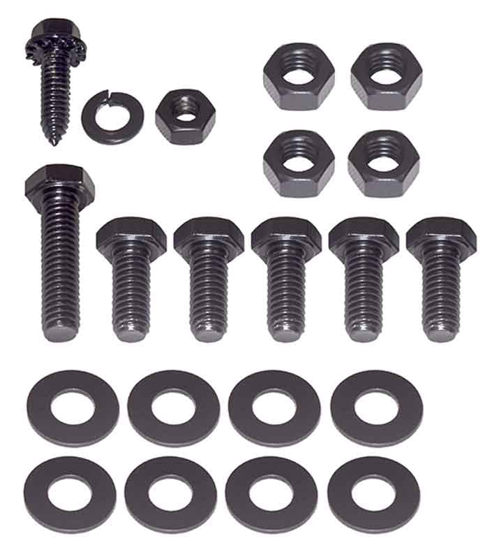 Kentrol Battery Tray Kit For 1976-1986 Jeep CJ 50498 included hardware