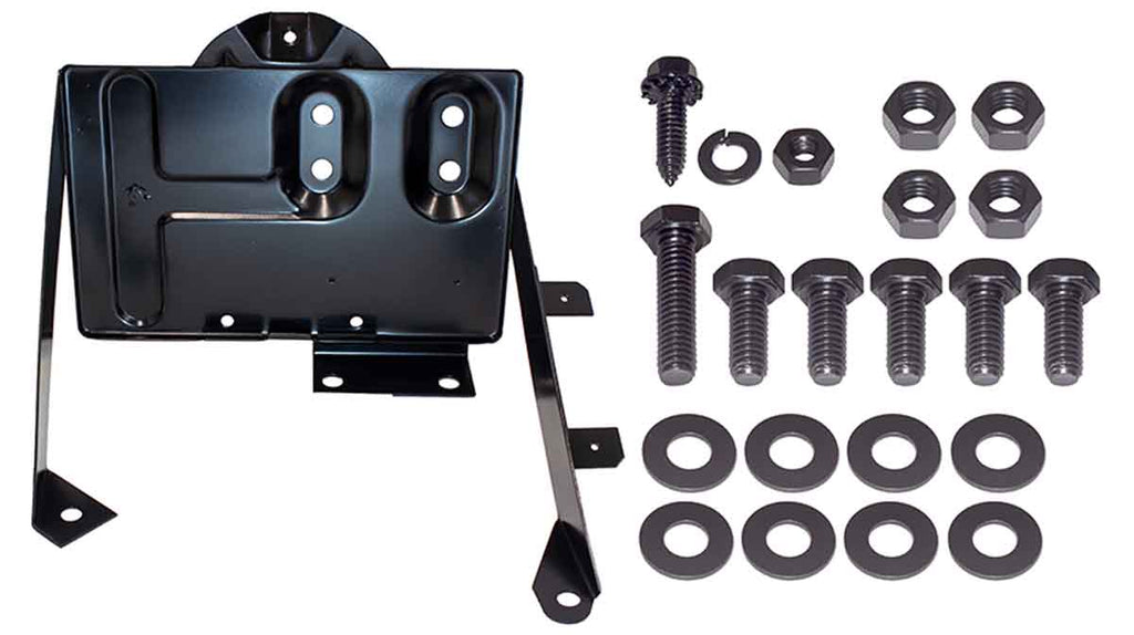 Battery Tray with hardware, included in the Kentrol Battery Tray Kit For 1976-1986 Jeep CJ 50498