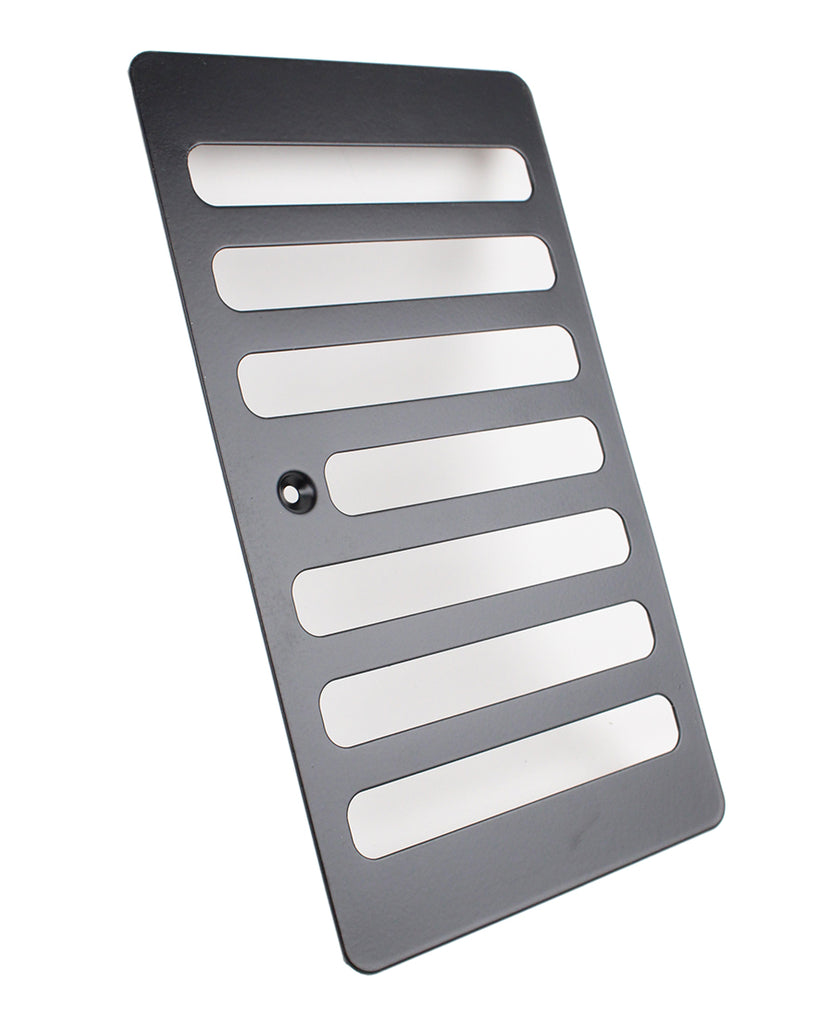 Side view of Kentrol Hood Vent for 1998-2006 Jeep Wrangler 50500