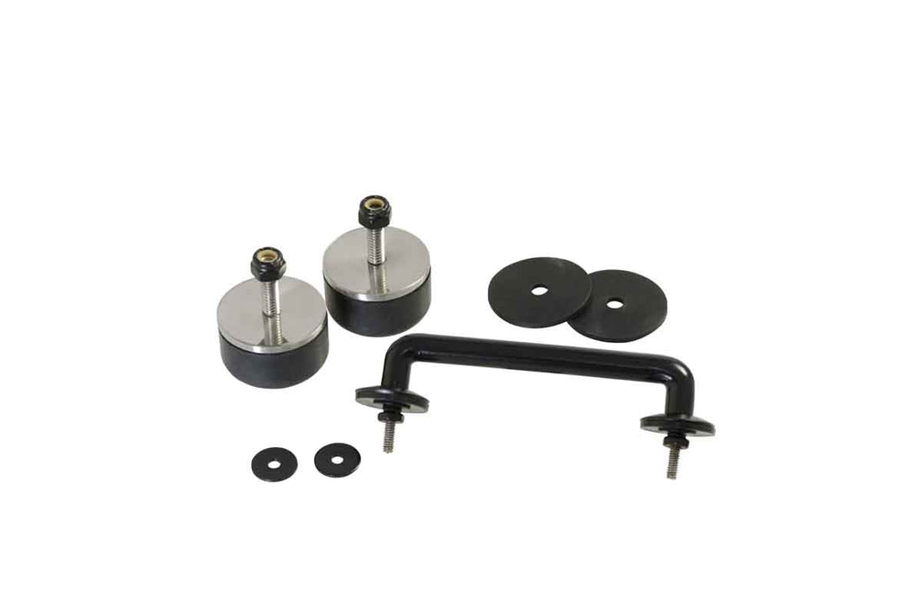 Kentrol Windshield Tie Down Kit for 1997-2018 Jeep Wrangler 50503 with included hardware