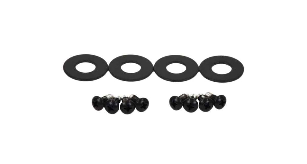 Included hardware for Kentrol Door Latch Brackets for 1981–1995 Jeep CJ/Wrangler 50513
