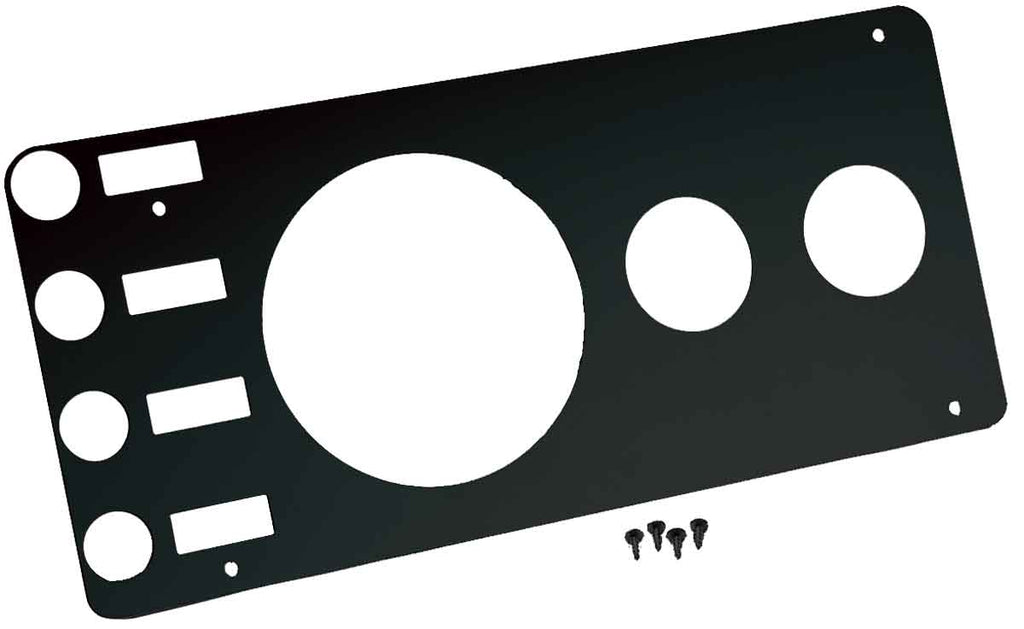 Kentrol Dash Gauge Bezel for 1976–1986 Jeep CJ 50521 with included hardware