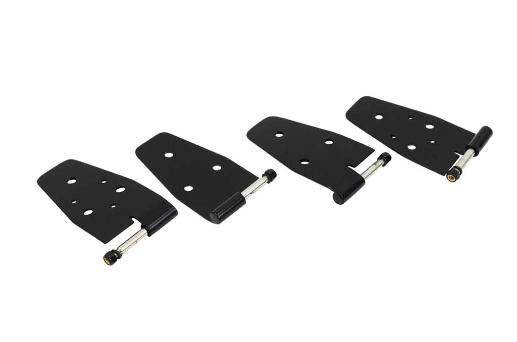 Side view of Kentrol Door Hinge Set for 1997-2002 Jeep Wrangler 50525