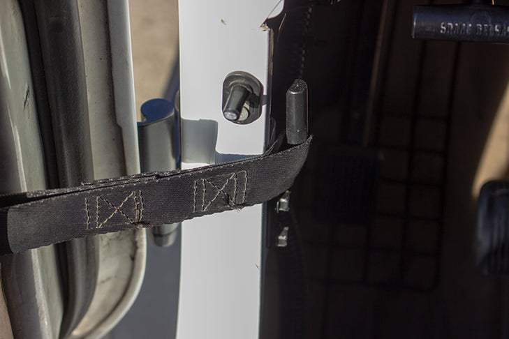 Additional view of one of the two Door Strap Pins included with the Kentrol Door Strap Pins For 1976-1986 Jeep CJ 50549