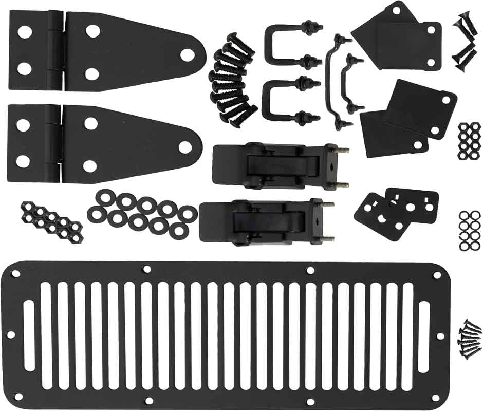 Hood Kit (with TJ Style Hood Catch) Fits CJ & YJ - 1978-95