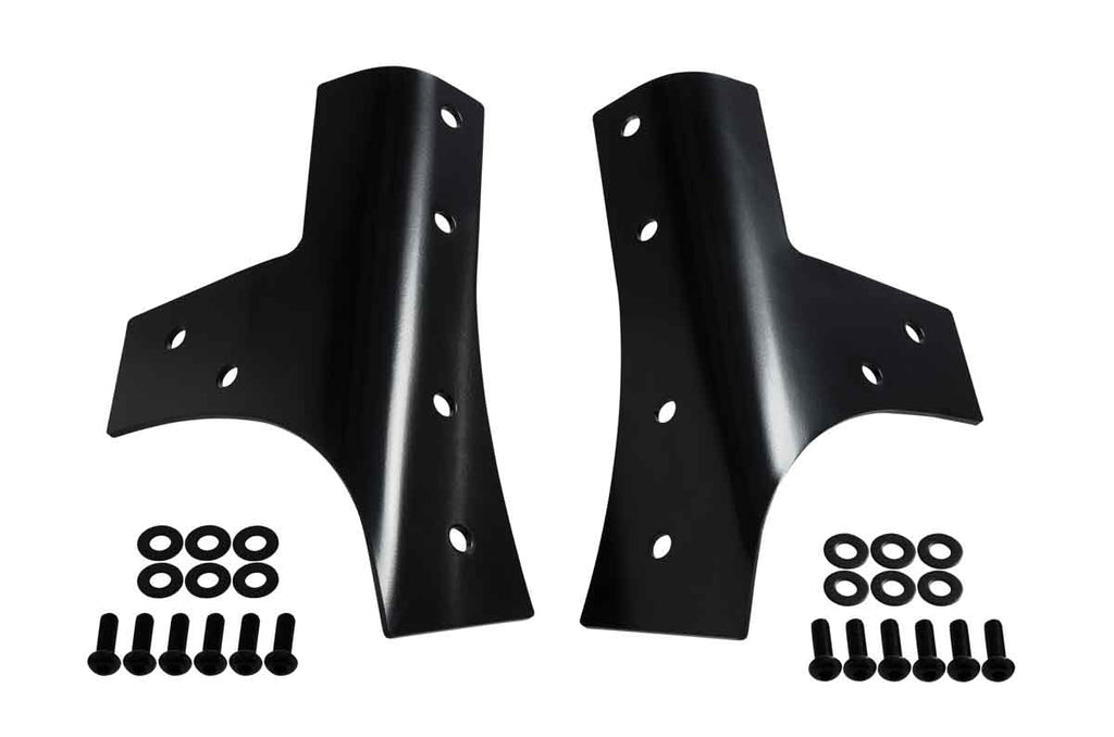 Kentrol Windshield Supports for 2007-2018 Jeep Wrangler 50574 with included hardware