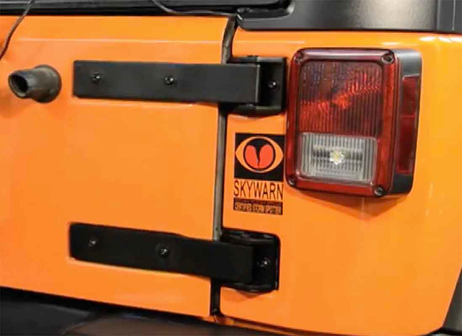 Kentrol Tailgate Hinge for 2007-2018 Jeep Wrangler 50578