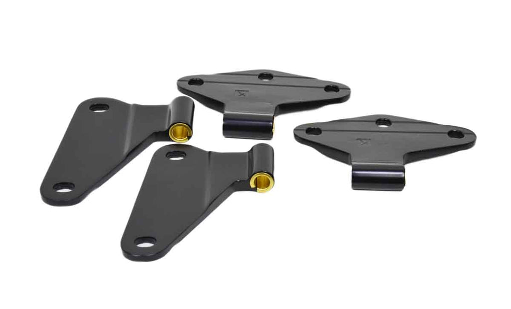 Kentrol Body Door Hinge Set for 2007-2018 Jeep Wrangler 50580