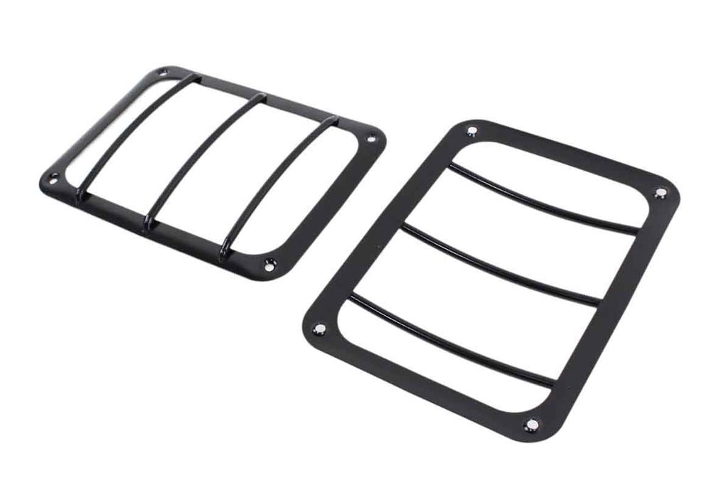 Opposing side views of the Kentrol Taillight Guard for 2007-2018 Jeep Wrangler 50582