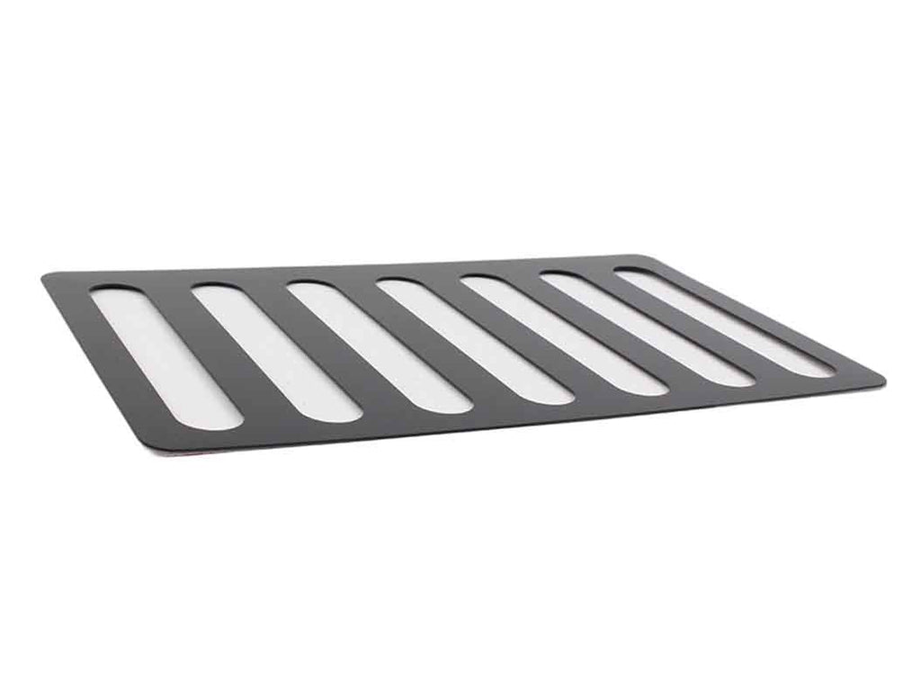 Flat angle of the Kentrol Hood Vent for 2007-2018 Jeep Wrangler 50583 