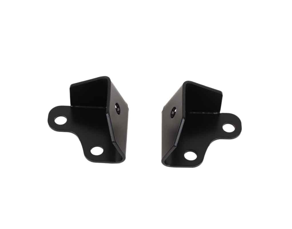 Side view of the Kentrol Windshield Light Mount for 2007-2018 Jeep Wrangler 50701 