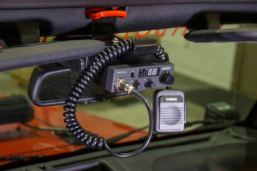 CB Radio Mount Fits Fits 2007-18 JK Wrangler, Rubicon, & Unlimited
