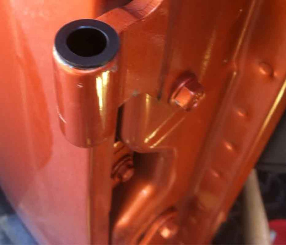 Kentrol Door Hinge Liners for 2007-2018 Jeep Wrangler 70001