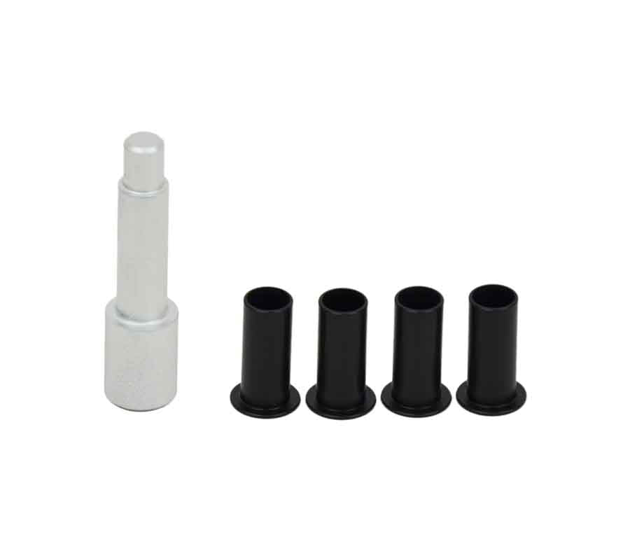 Kentrol Door Hinge Liners for 2007-2018 Jeep Wrangler 70001 with installation tool