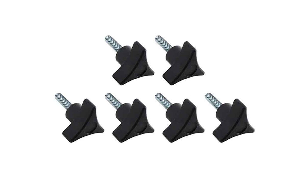 Six screws, included in the Kentrol Hardtop Removal Kit 2007-2018 Jeep Wrangler 70009