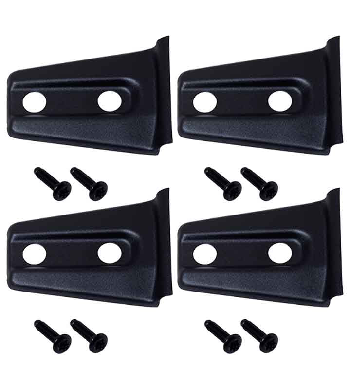 Kentrol Door Hinge Overlay Set for 2007-2018 Jeep Wrangler 80020 with included hardware