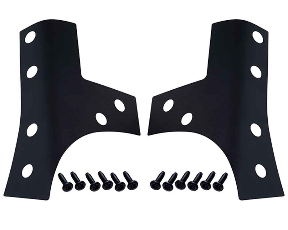 Kentrol Windshield Hinge Overlay Set for 2007-2018 Jeep Wrangler