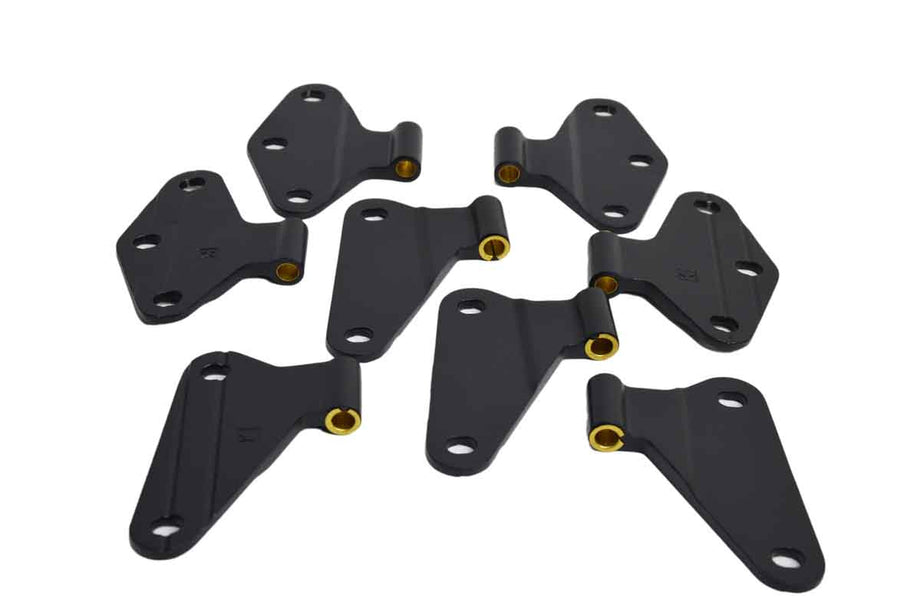Kentrol Body Door Hinge Set for 2007-2018 Jeep Wrangler 80581