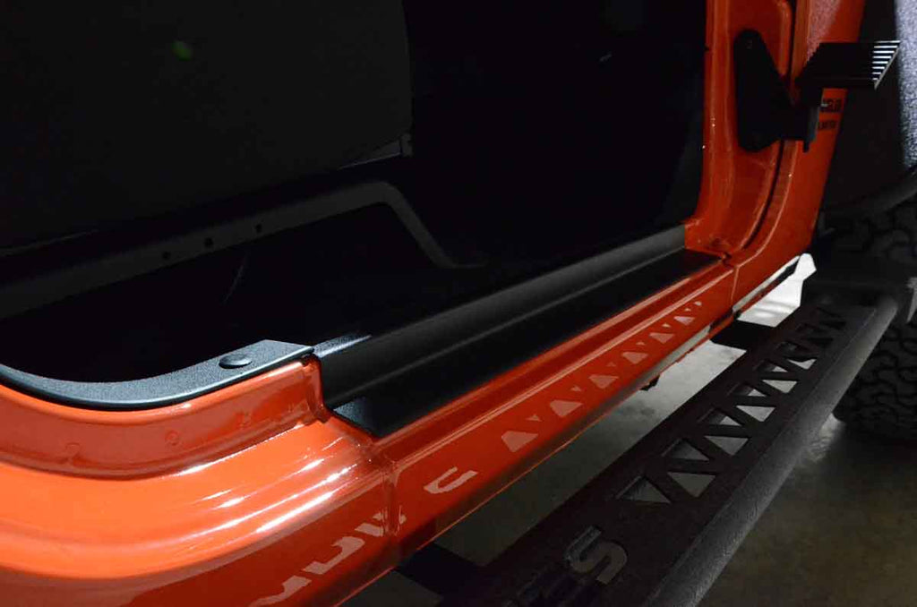 Entry Guards (4 pieces) (4 Door) Fits JK - 2007-18 