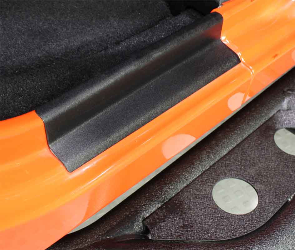 Entry Guards (4 pieces) (4 Door) Fits JK - 2007-18 