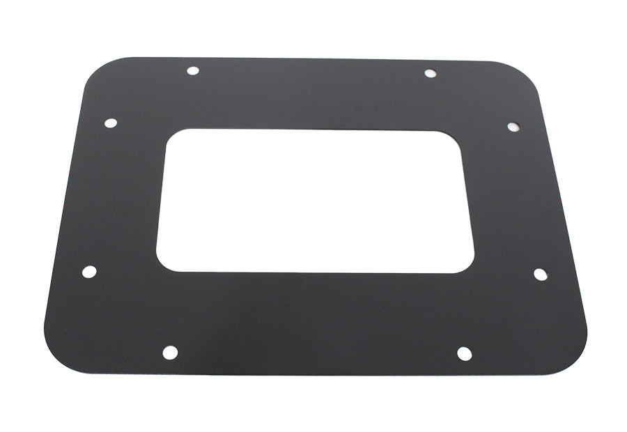 Kentrol back side license plate mount with integrated LED, designed for 2007-2018 Jeep Wrangler JK and Unlimited JKU,  includes all necessary installation hardware