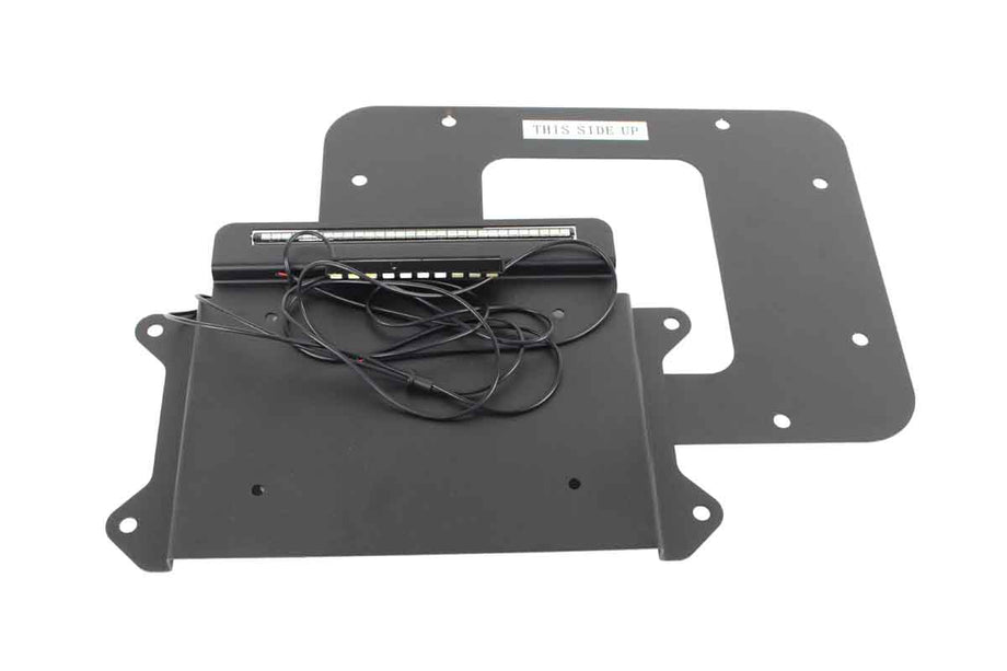 Kentrol Rear License Plate Mount for 2007-2009 Jeep Wrangler 80707