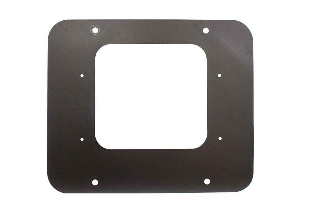 BackSide License Plate Mount with LED Fits 1997-06 TJ Wrangler, Rubicon and Unlimited